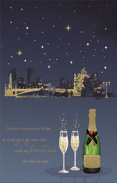 ICG To My Wonderful Husband Anniversary Card