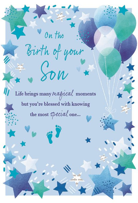 ICG On The Birth Of Your New Son Card
