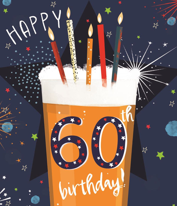 ICG 'Happy 60th' Birthday Card
