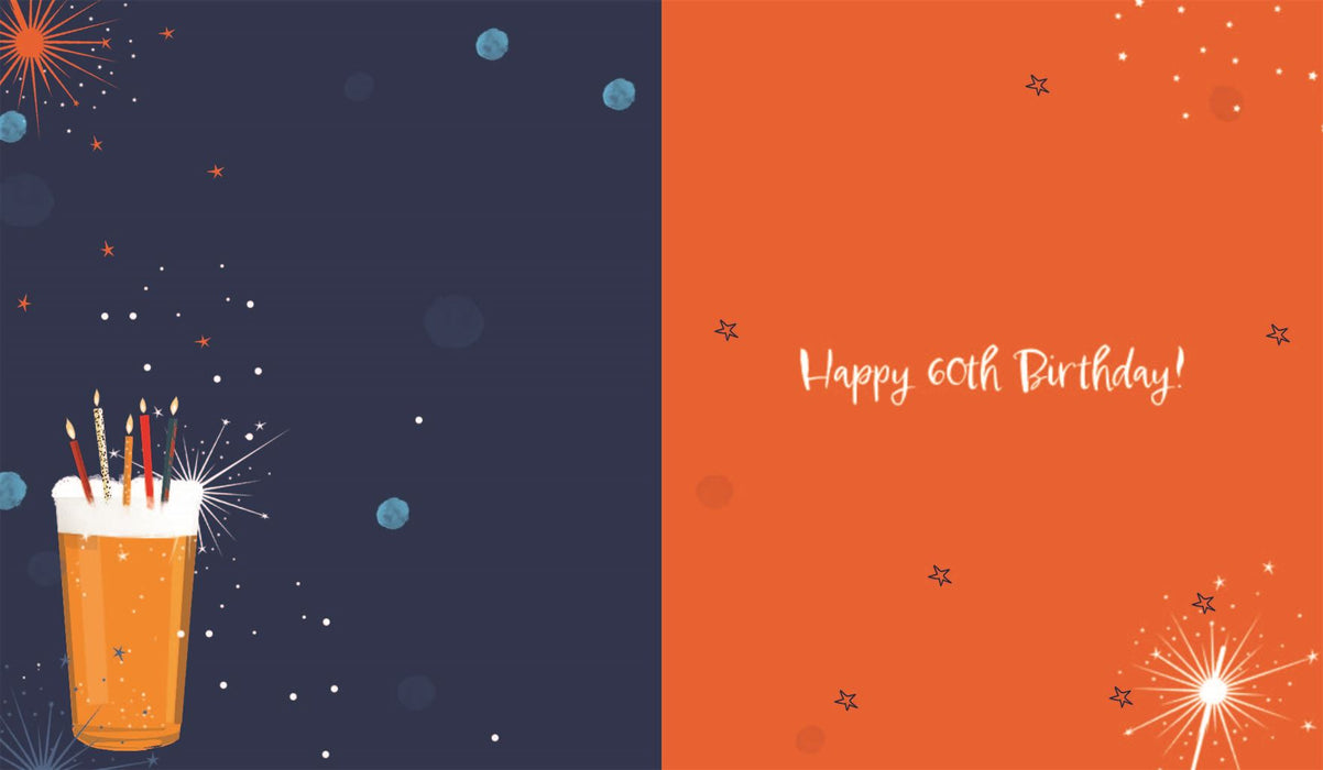ICG 'Happy 60th' Birthday Card