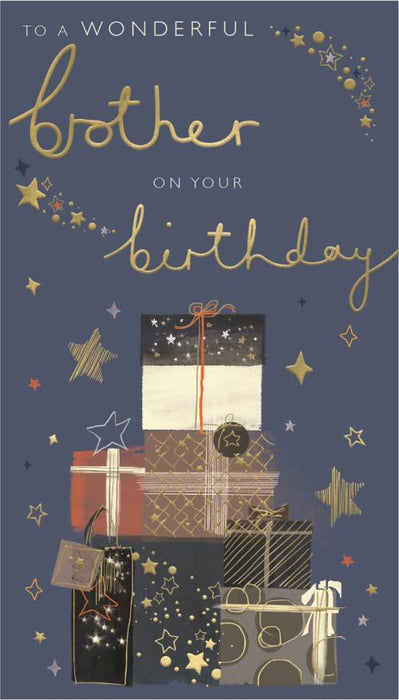 ICG To A Wonderful Brother On Your Birthday Card