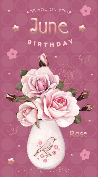 ICG For You On Your June Birthday Card