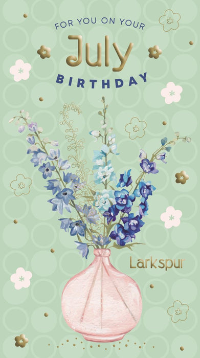 ICG For You On Your July Birthday Card