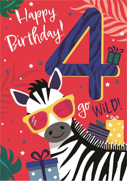 ICG 'Happy Birthday 4 Go Wild Boy' Birthday Card