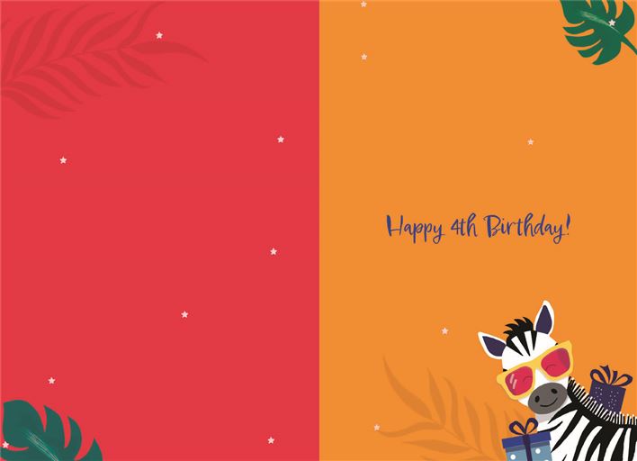 ICG 'Happy Birthday 4 Go Wild Boy' Birthday Card