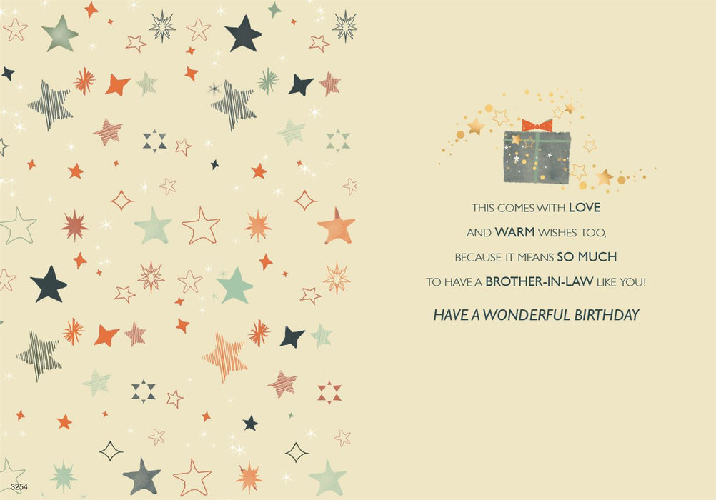 ICG For A Brilliant Brother-In-Law Birthday Card