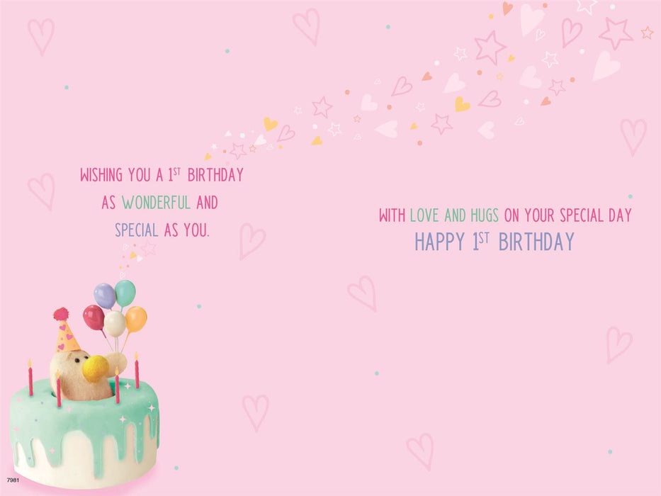 ICG For A Very Special Granddaughter Birthday 1 Today Card