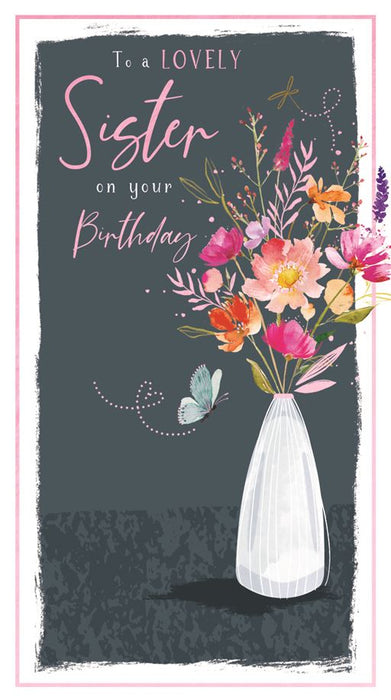 ICG To A Lovely Sister Birthday Card