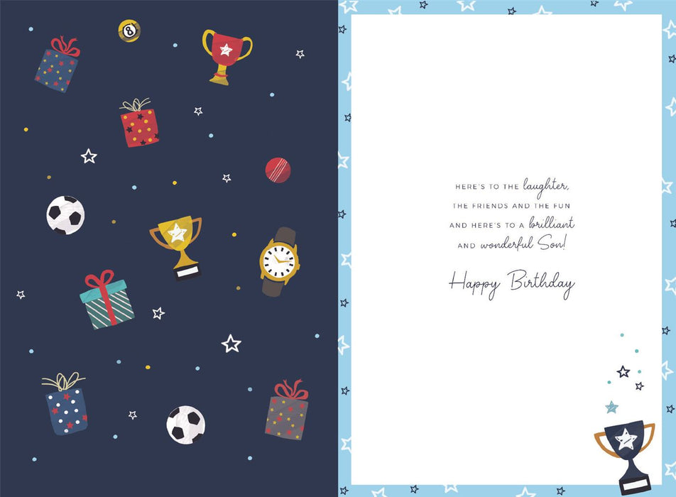ICG For A Fantastic Son Birthday Card