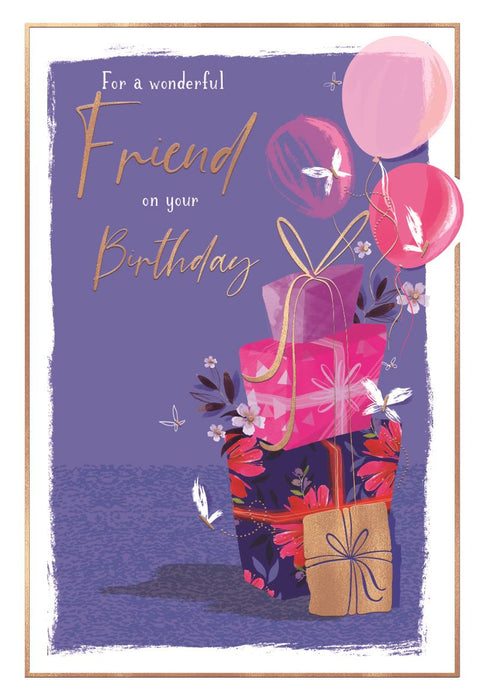 ICG For A Wonderful Friend Birthday Card