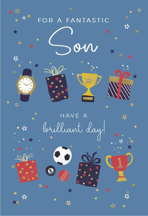 ICG For A Fantastic Son Birthday Card