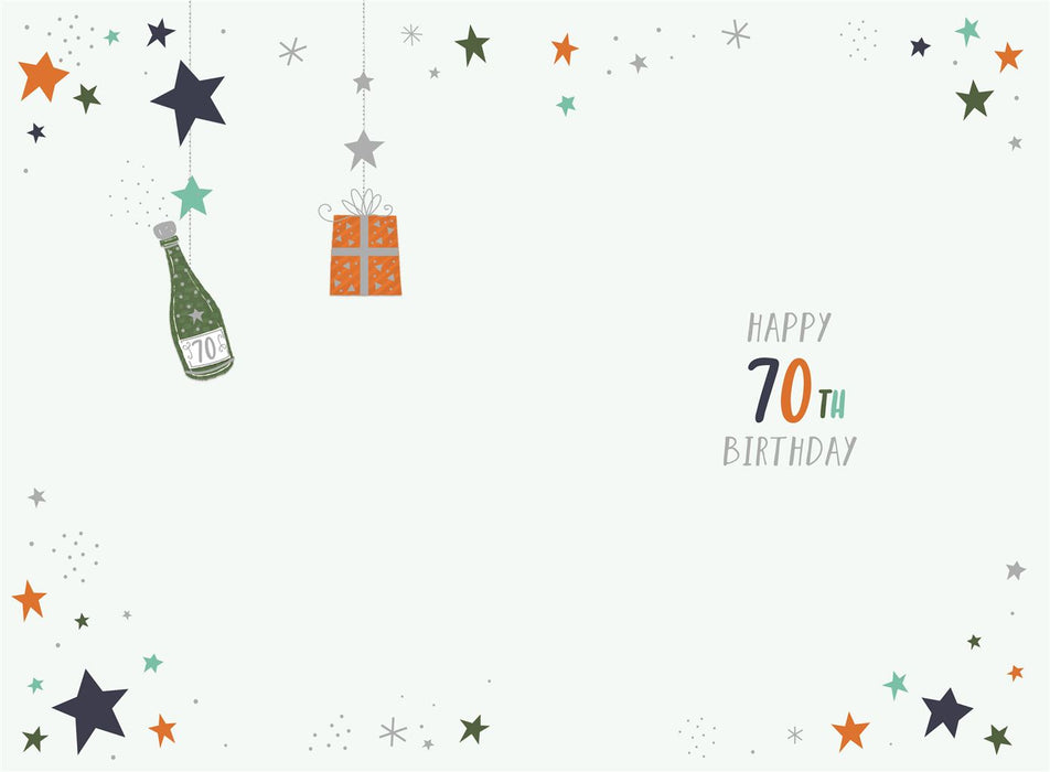 ICG Happy Birthday 70 Today Card