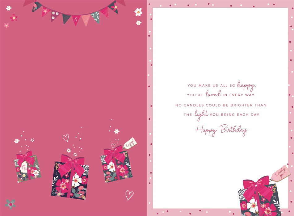 ICG 'For A Precious Granddaughter' Birthday Card
