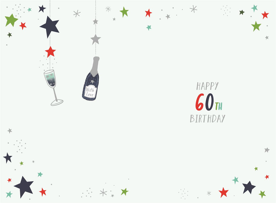 ICG Happy Birthday 60 Today Card