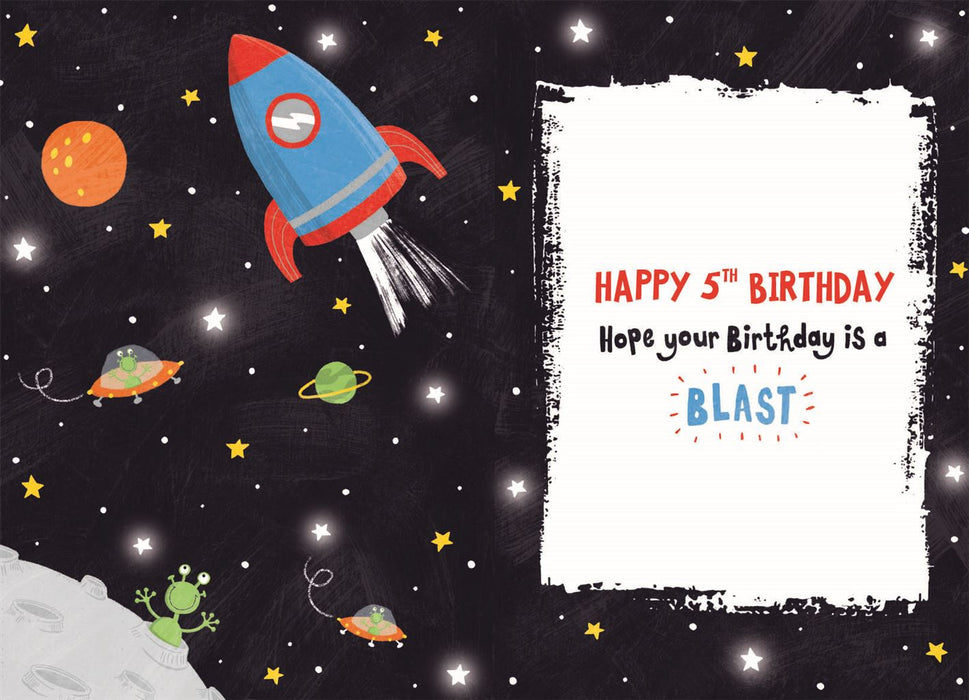 ICG Happy Birthday 5 Today Card