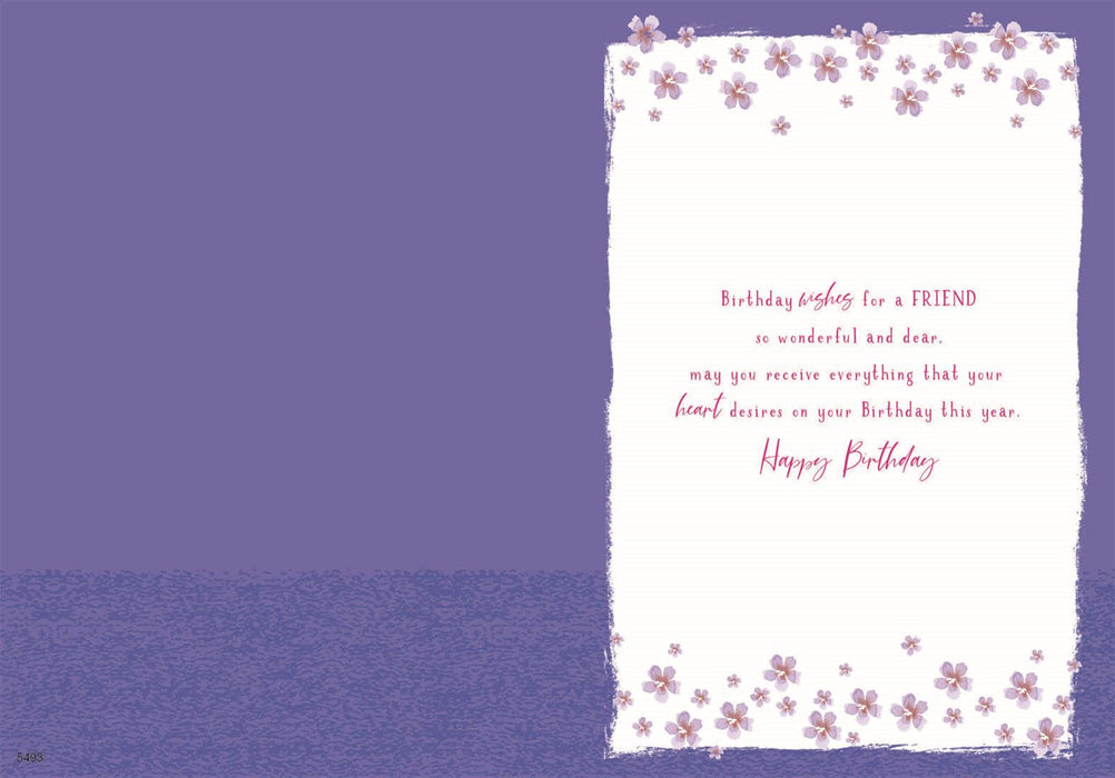 ICG For A Wonderful Friend Birthday Card