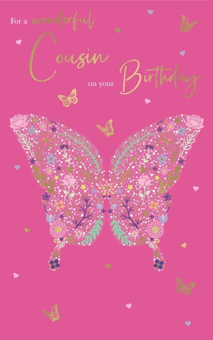 ICG 'For A Wonderful Cousin On Your Birthday' Card