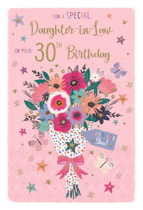 ICG For A Special Daughter-In-Law On Your 30th Birthday Card