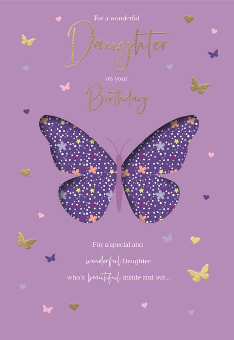 ICG To A Wonderful Daughter On Your Birthday Card