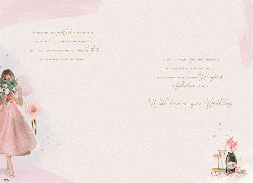 ICG For A Special Daughter On Your Birthday Card