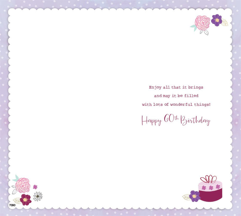 ICG On Your 60th Birthday Card