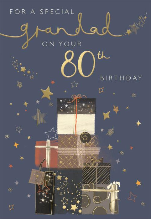 ICG For A Special Grandad On Your 80th Birthday Card