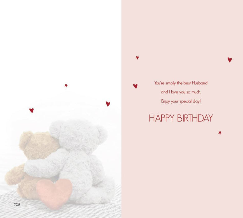 ICG 'For A Amazing Husband On Your Birthday' Card