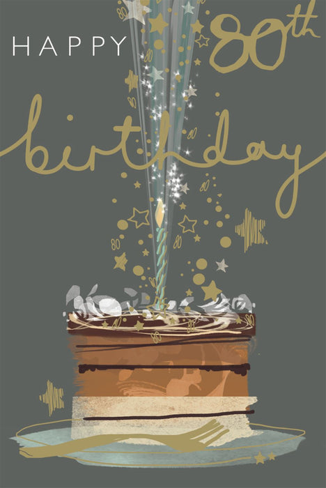 ICG Happy 80th Birthday Card