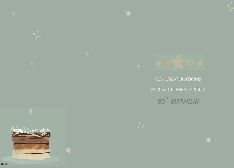 ICG Happy 80th Birthday Card