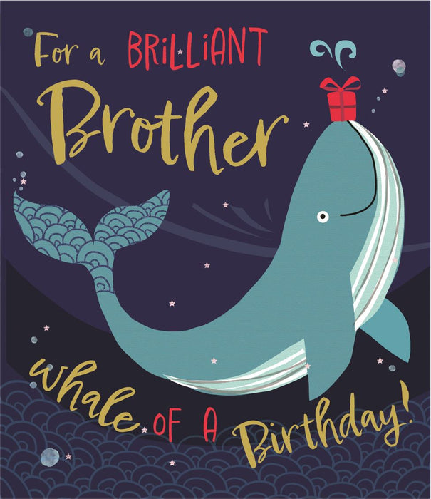 ICG Brilliant Brother Birthday Card