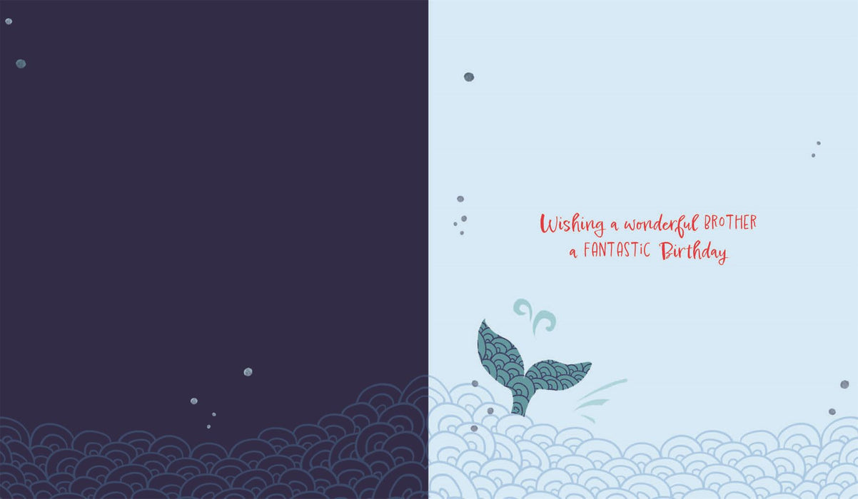 ICG Brilliant Brother Birthday Card