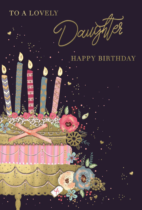 ICG 'For A Lovely Daughter' Birthday Card