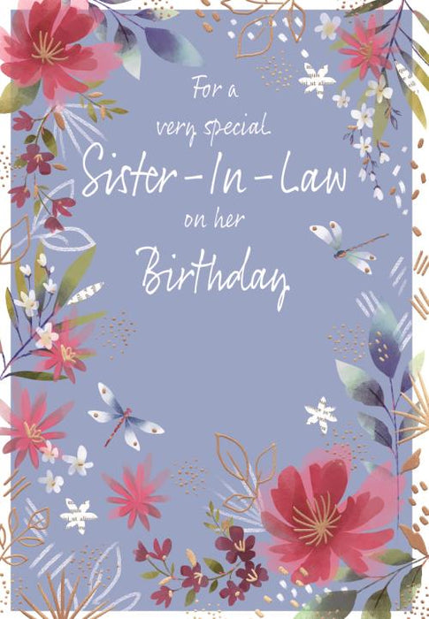 ICG 'For A Very Special Sister-In-Law Her Birthday' Card