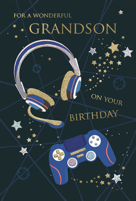 ICG 'For A Wonderful Grandson' Birthday Card