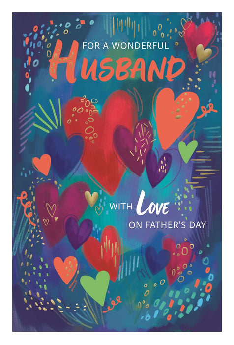 ICG 'For A Wonderful Husband' Fathers Day Card