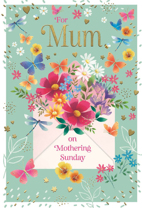 ICG 'For Mum On Mothering Sunday' Mother's Day Card