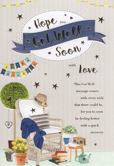 ICG Hope You Get Well Soon Card
