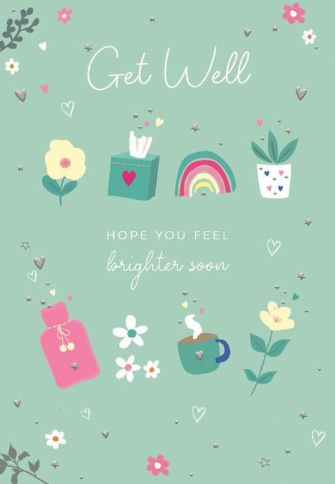 ICG Get Well Hope You Feel Better Soon Card