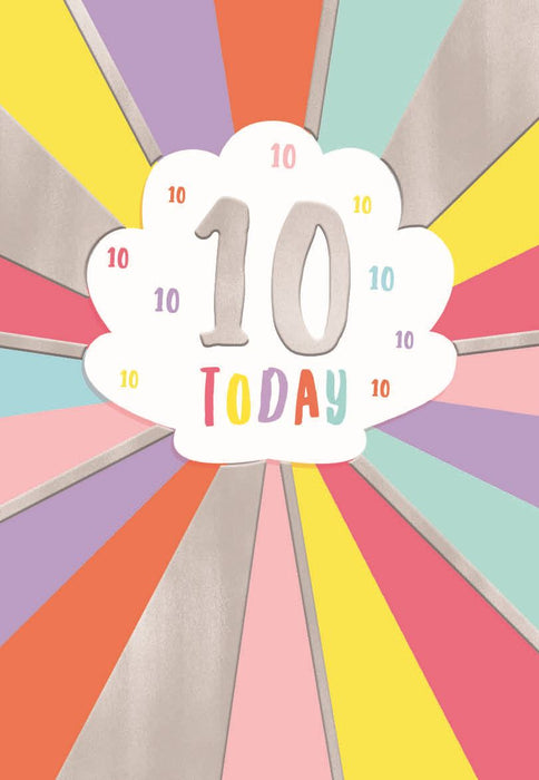 ICG 10 Today Birthday Card