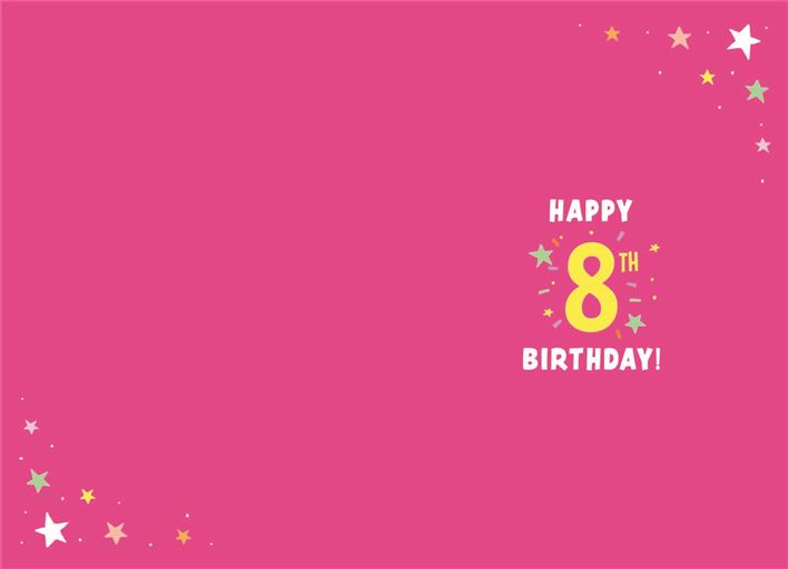 ICG Have The Sweetest 8th Birthday Card