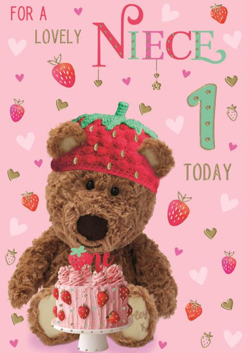 ICG 'Lovely Niece 1 Today' Birthday Card