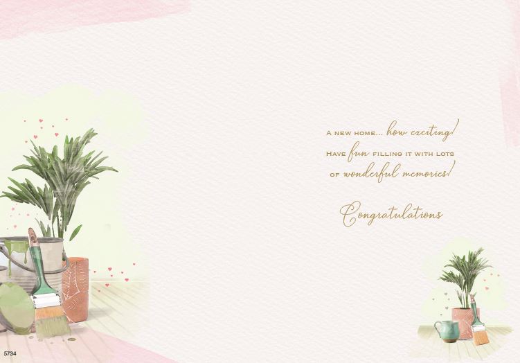 ICG Happy New Home Sending You Lots Of Congratulations Card