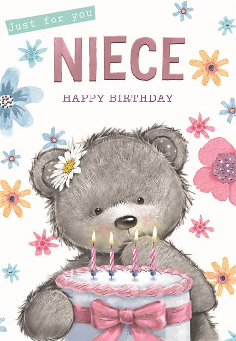 ICG Just For You Niece Birthday Card