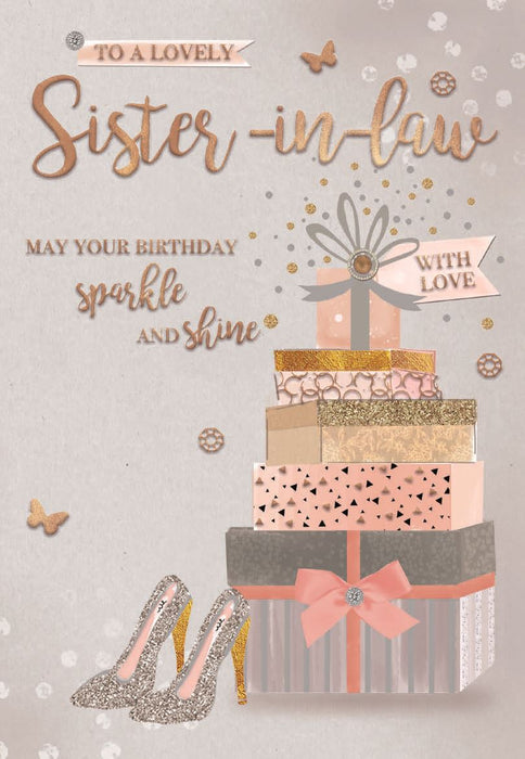 ICG To A Lovely Sister-In-Law Birthday Card