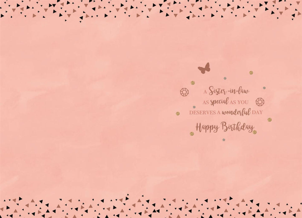 ICG To A Lovely Sister-In-Law Birthday Card