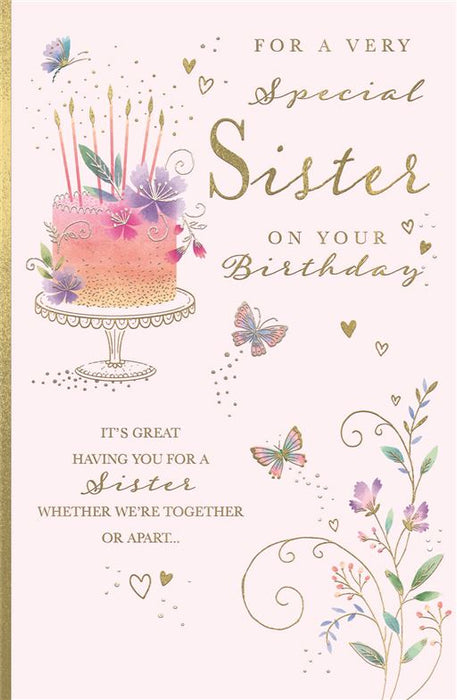 ICG For A Very Special Sister Birthday Card