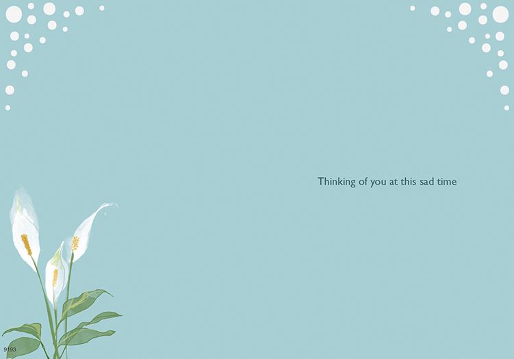 ICG With Deepest Sympathy Card