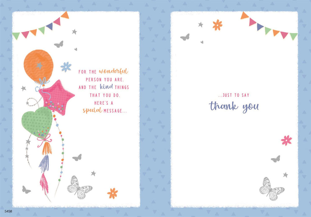 ICG Thank You Balloons Card