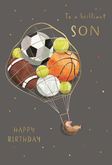 ICG 'To A Brilliant Son' Birthday Card