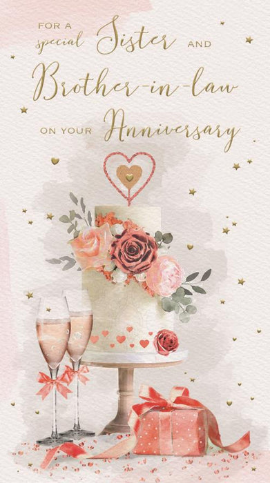 ICG Sister & Brother In Law Anniversary Card